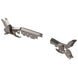 Artec JK APEX Front Axle Armor Kit for Jeep JK, two-piece axle truss armor, metallic gray