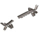 JK APEX Front Axle ULTIMATE ARMOR KIT Artec Industries two-piece metal axle trusses