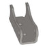 JK Front Shock Mount Bracket Artec, gray metal, Jeep JK