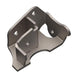 Artec JK APEX Stock Tracbar Bracket, machined silver metal with mounting holes