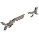Artec JK APEX Front Axle Armor Kit front axle armor truss components laid out