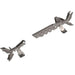 Artec JK APEX Front Axle Armor Kit Jeep JK front axle truss components in gray