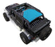 Sun Shade for Jeep Wrangler JKU 4-Door by SPIDERWEBSHADE, solid blue shade top