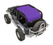 SPIDERWEBSHADE Sun Shade for Jeep Wrangler JK 2-Door, purple solid color top