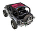 SpiderWebShade sun shade top for Jeep Wrangler JK 2-Door (2007–2017) with pink flag print