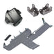 Artec JL 3.6L Bellypan 2018-2020 Jeep Wrangler with Oil full underbody shield with front CAD skid and rear LCA skids