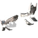 JT Front and Rear Truss Package by Artec Industries for Jeep JL/JT axle armor kit