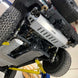 JLU 392 Muffler & Tip Skid belly pan, Artec Industries Jeep JL/JLU undercarriage exhaust skid plate with dual tips