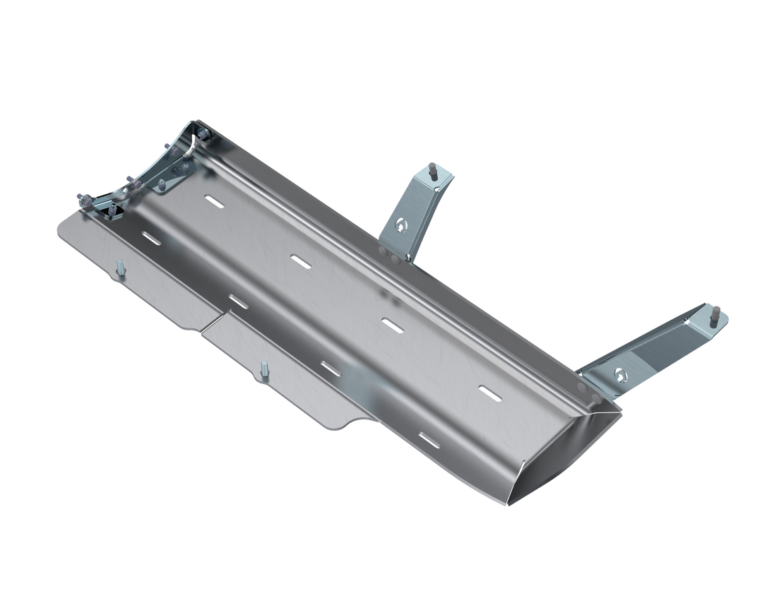 Artec Industries Belly Pan Skid for JLU 3.6L, 2.0L, and 392 Exhaust
