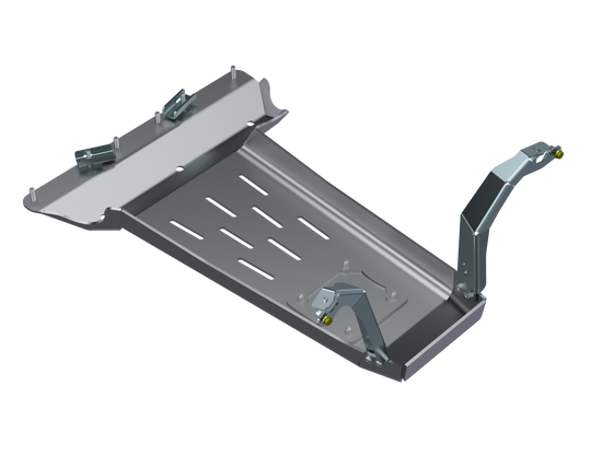 Artec JLU Oil Skid Plate with Oil Door Aluminum for Jeep Wrangler JL 4-Door 392 Hemi