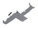 Artec JLU 3.6L Bellypan 2018-2020 gray underbody panel with mounting brackets