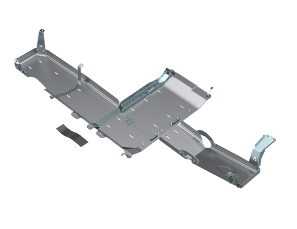 Artec JLU Full Bellypan With Oil Door Aluminum bellypan for 2018-2020 Jeep JL Unlimited 4-Door (3.6L)