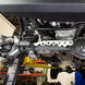 Artec JL-JT Inner C Gussets for Jeep JL/JT undercarriage view with suspension area