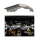 Artec JL-JT APEX Front Axle Armor for Jeep Wrangler JL/JT, gray metal front axle protection plate