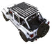 Sunshade Spiderwebshade for Jeep Wrangler JLU 4-Door with black/gray American flag print