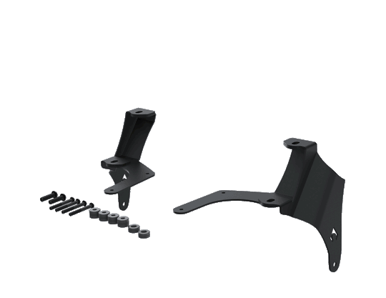 JL-JT A-Pillar Dual Surface Light Mount Artec Industries with mounting bracket and hardware (screws, spacers)
