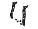 JL/JT Front Bumper 30in Light Mount by Artec Industries - two black metal brackets for Jeep JL/JT bumper
