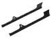 JLU Aluminum Rocker Armor pair by Artec Industries, black aluminum rocker panels with bolt holes