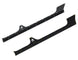 JLU Aluminum Rocker Armor pair by Artec Industries, black aluminum rocker panels with bolt holes