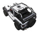 SPIDERWEBSHADE sun shade top for Jeep Wrangler JL 2-Door; white printed shade with spider-web motif