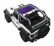 Sun Shade SPIDERWEBSHADE for Jeep Wrangler JL 2-Door, purple printed shade top