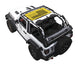Sun Shade for Jeep Wrangler JL 2-Door by SpiderWebShade; stock printed yellow shade top
