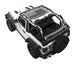 Sun shade for Jeep Wrangler JL 2-Door by SPIDERWEBSHADE with US flag print top