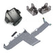 Artec Industries JLU 3.6L belly pan kit with front and rear skid plates for pre-2018 Jeep Wrangler JLU