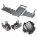 Artec Industries JL 392 Bellypan Protection Package for 4-Door Jeep JL underbody pan with mounting brackets and skid pieces