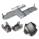 JLU Diesel Bellypan by Artec Industries with oil pan protection, front CAD skid, rear LCA skids