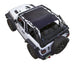 SPIDERWEBSHADE Sun Shade Top for Jeep Wrangler JL 2-Door, solid color