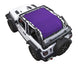 Sun Shade top for Jeep Wrangler JL 2-Door by SpiderWebShade, solid purple shade
