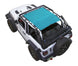 SPIDERWEBSHADE Sun Shade for Jeep Wrangler JL 2-Door; turquoise solid color shade top