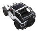 Sun shade by SPIDERWEBSHADE for Jeep Wrangler JL 2-Door; solid black shade top