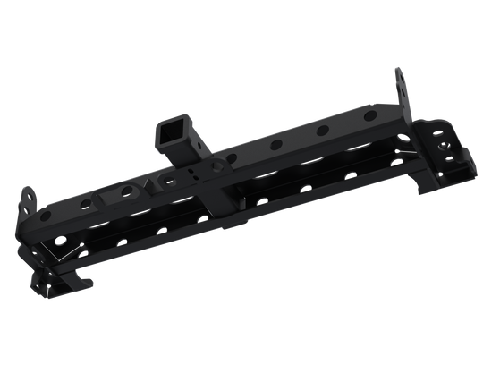 Artec High Clearance Rear Bumper Modular 2-Inch Receiver, black powder-coated steel