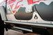 JT Aluminum Rocker Armor Artec Industries rocker panel guard on off-road vehicle, aluminum silver