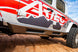 Artec JT Aluminum Rocker Armor rocker-panel guard on white off-road SUV with red graphic wrap