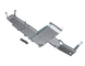Artec JT Gladiator Full Bellypan With Oil Door - steel underbody bellypan with mounting brackets