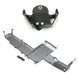 Artec JT Gladiator bellypan protection package: textured black bellypan with logo, silver underbody skid plate