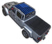 Sun shade for Jeep Gladiator JT by SpiderWebShade, blue American flag print.