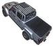 Sun shade top for Jeep Gladiator JT by SpiderWebShade, black fabric with distressed American flag print