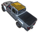 Sun Shade for Jeep Gladiator JT by SpiderWebShade, stock printed yellow and black graphic top.