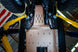 JLU 392 Bellypan Skid with Magnaflow Exhaust Skid, tan-brown powder-coated steel, Artec Industries
