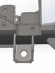 Artec JK2TJ Front Axle Swap Kit with Truss for Jeep Wrangler JK/TJ, gray metal brackets