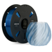 PETG Translucent filament spool by Numakers, blue; 2 spools visible