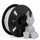 PLA+ Filament spool by Numakers; black spool with gray filament and a small dragon figurine beside it.