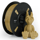 PLA+ Filament spool by Numakers with beige 1.75 mm filament beside a dragon figurine, 3D printer accessory