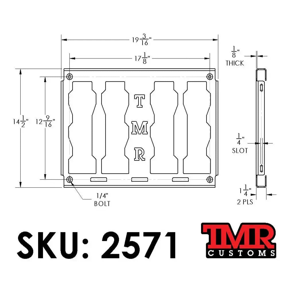 TMR Milwaukee Packout Double Mount Universal by TMR Customs SKU 2571
