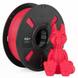 PLA+ Filament spool by Numakers, red 1.75 mm, 3D printer accessory; includes 1 red dragon figurine beside it