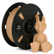 Numakers PLA Matte filament spool in beige (1.75 mm) beside a small dragon figurine